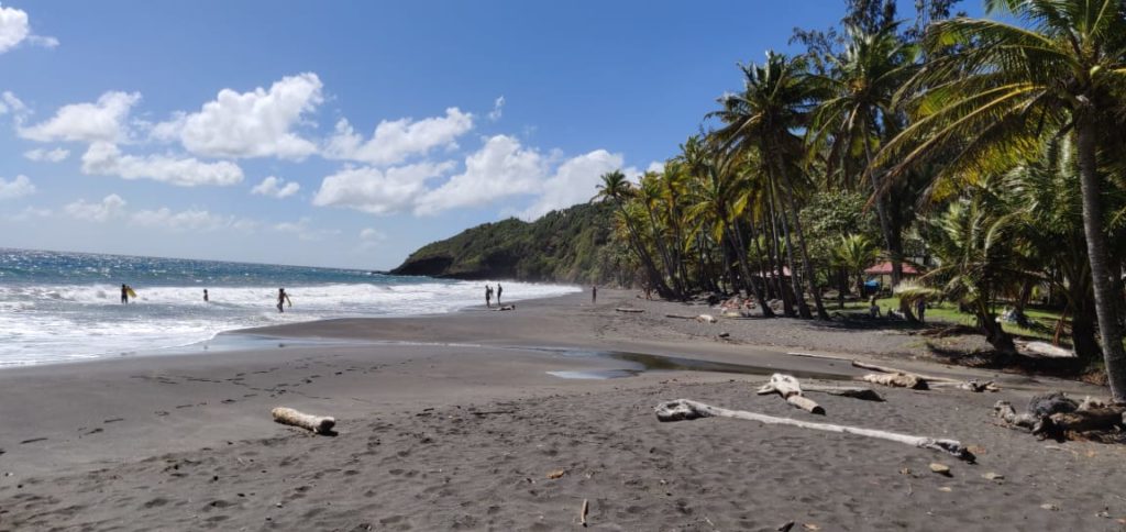 Plage de grande Anse Trois rivi