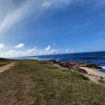 plage et nature à la Porte d'enfer du Moule en Grande Terre en Guadeloupe