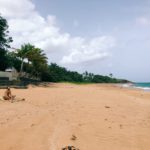 Plage de la perle à Deshaies en Guadeloupe